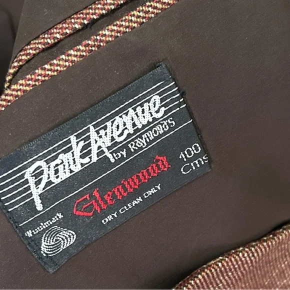 ✨ Park avenue by Raymond's vintage 80s Glenwood suit jacket✨ - Picture 4 of 5